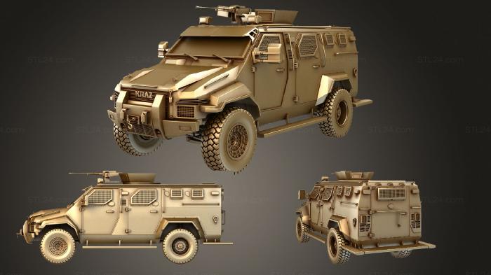 Vehicles (KrAZ Spartan, CARS_2147) 3D models for cnc